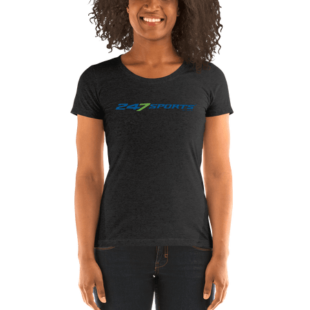 247 Sports Primary Logo Women's Tri - Blend Short Sleeve T - Shirt - Paramount Shop