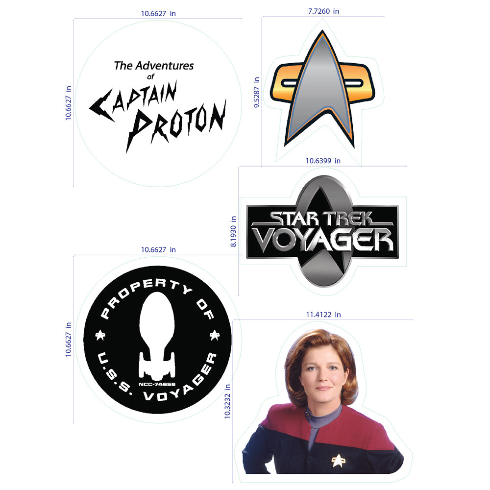 Star Trek: Voyager Wall Decals