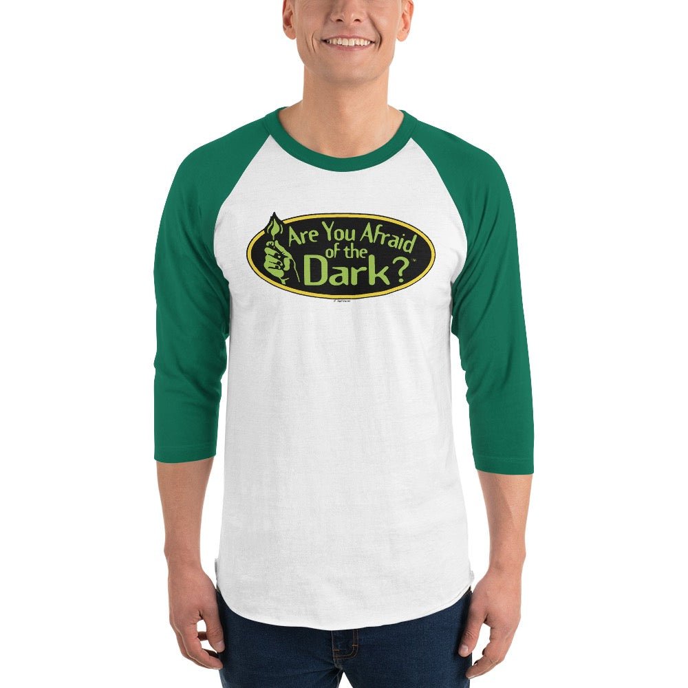 Are You Afraid of the Dark Original Logo Adult 3/4 Sleeve Raglan Shirt - Paramount Shop