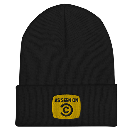 As Seen On Comedy Central Logo Embroidered Beanie - Paramount Shop
