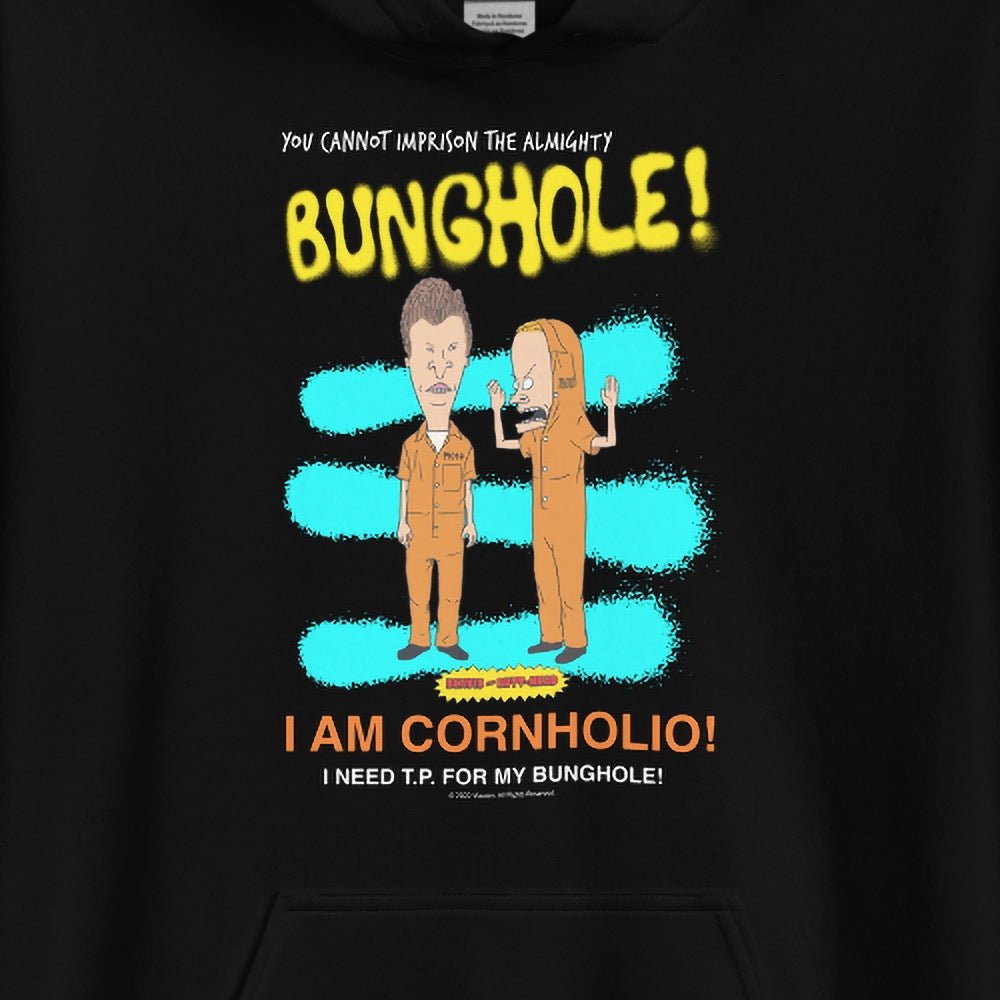 Beavis and Butt - Head Bunghole Hooded Sweatshirt - Paramount Shop
