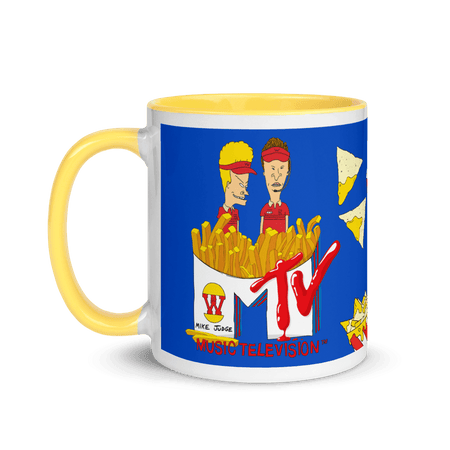 Beavis and Butt - Head Burger World Two - Tone Mug - Paramount Shop