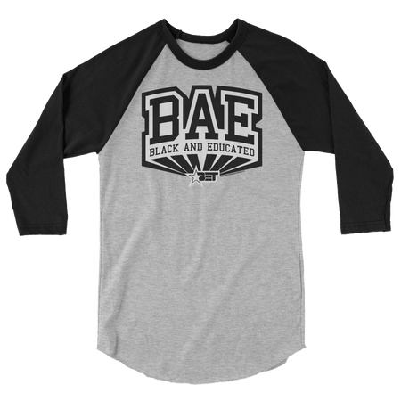 BET BAE Unisex 3/4 Sleeve Raglan Shirt - Paramount Shop