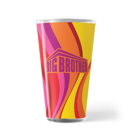 Big Brother Warm Retro 17 oz Pint Glass - Paramount Shop