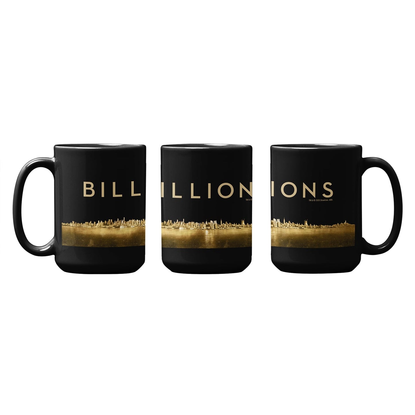 Billions Skyline Black Mug - Paramount Shop