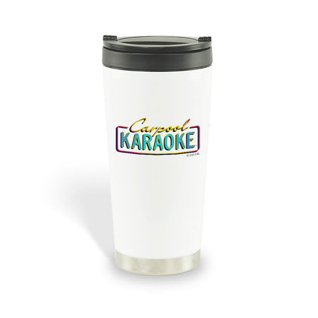 Carpool Karaoke Neon Logo Travel Mug - Paramount Shop