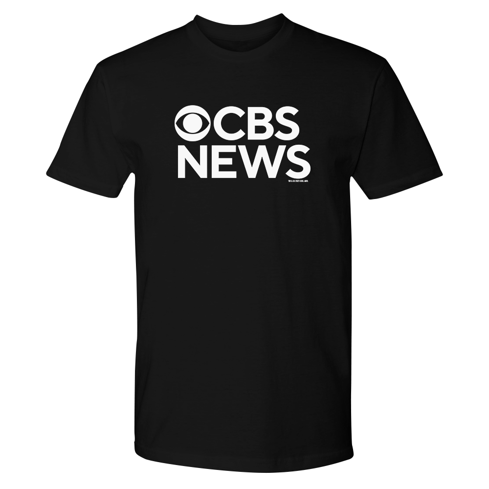 CBS News Logo Adult Short Sleeve T-Shirt - Main Image