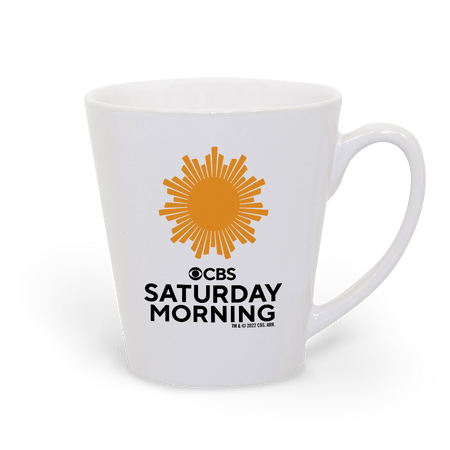 CBS News Saturday Morning 12 oz Latte Mug - Paramount Shop