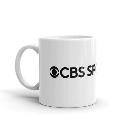 CBS Sports HQ Logo White Mug - Paramount Shop
