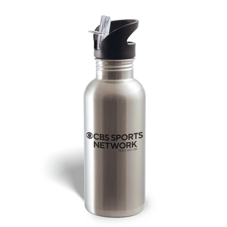 CBS Sports Network Logo 20 oz Screw Top Water Bottle with Straw - Paramount Shop