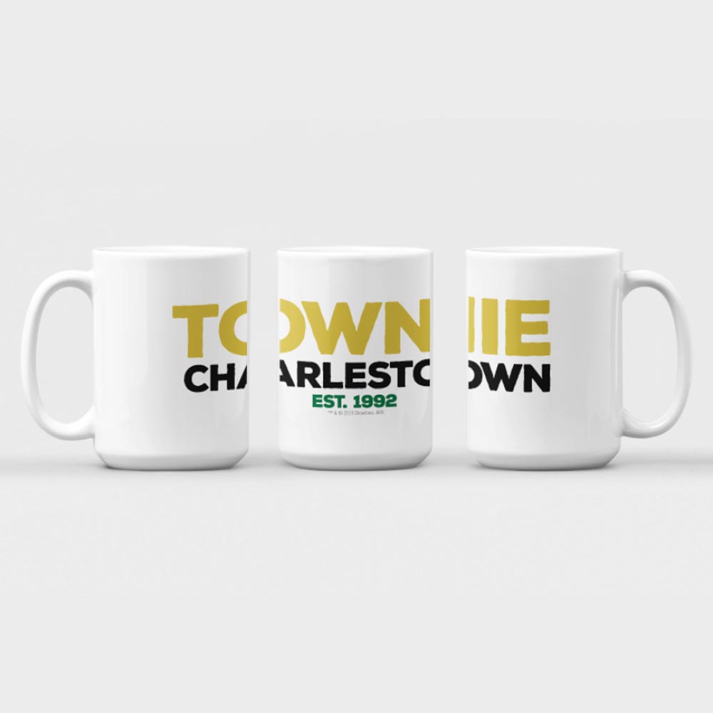 City on a Hill Charlestown Townie White Mug - Paramount Shop