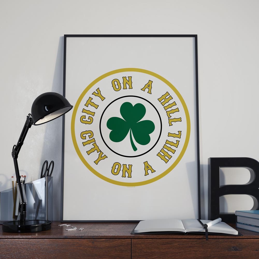 City on a Hill Shamrock Premium Satin Poster - Paramount Shop
