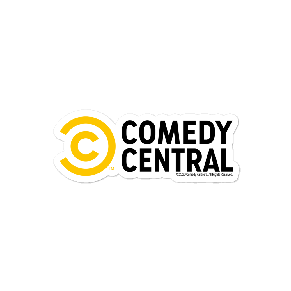 Comedy Central Logo purchase Die Cut Sticker