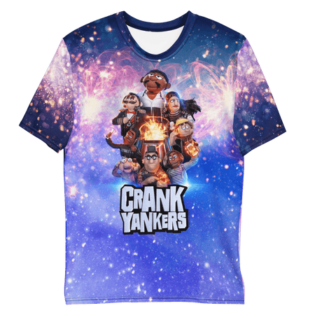 Crank Yankers Key Art Adult All - Over Print T - Shirt - Paramount Shop