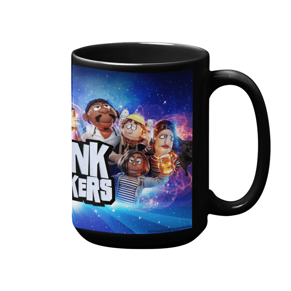 Crank Yankers Key Art Full Wrap Black Mug - Paramount Shop
