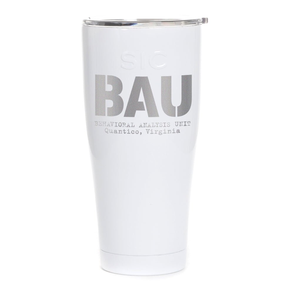 Criminal Minds BAU Laser Engraved SIC Tumbler - Paramount Shop