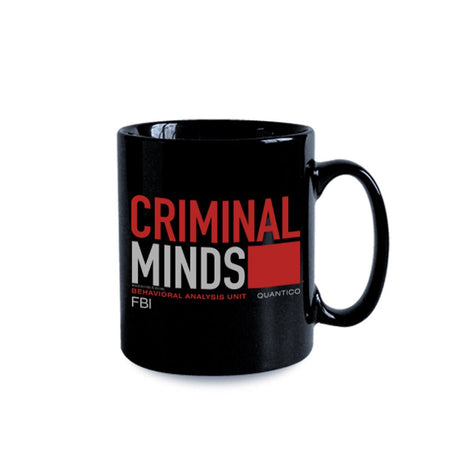 Criminal Minds BAU Quantico 11 oz Black Mug - Paramount Shop