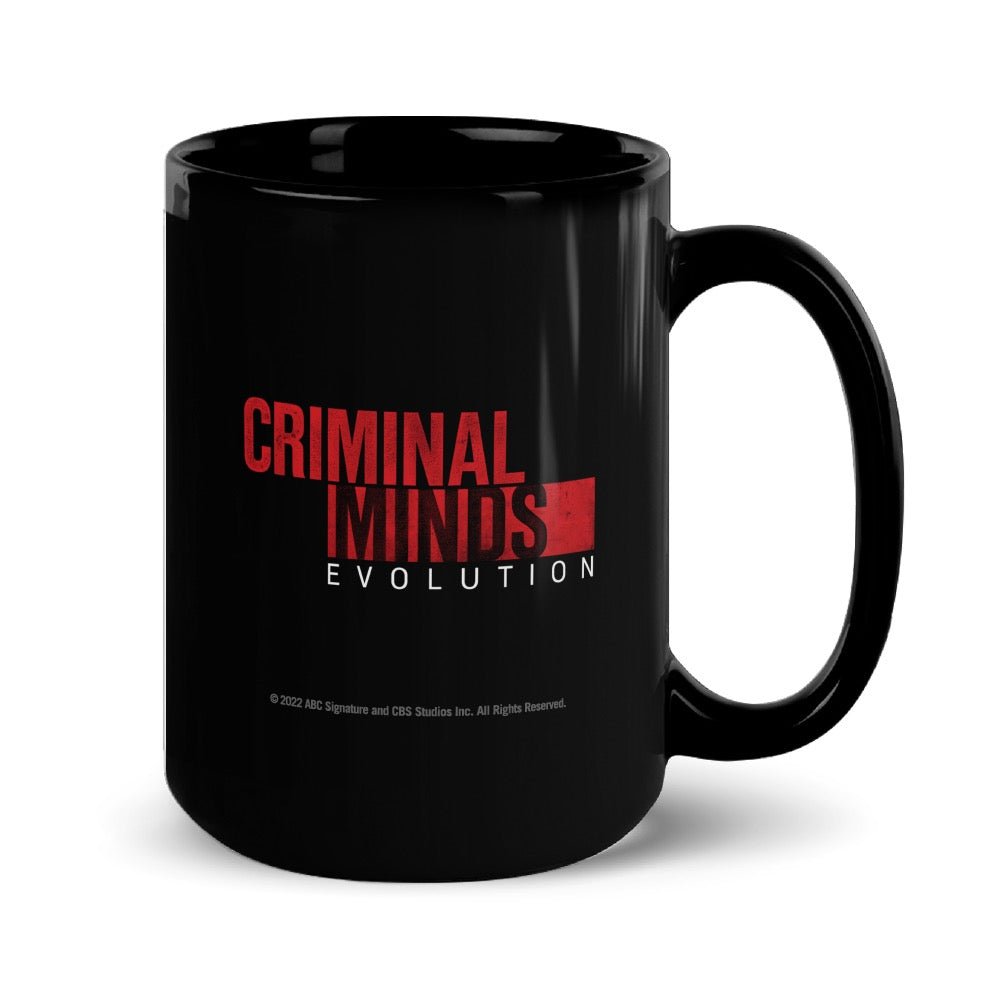 Criminal Minds Evolution Logo Black Mug - Paramount Shop
