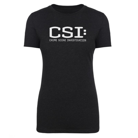 CSI: Crime Scene Investigation Women's Tri - Blend T - Shirt - Paramount Shop