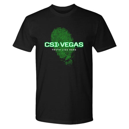 CSI: Vegas Truth Lies Here Adult Short Sleeve T - Shirt - Paramount Shop