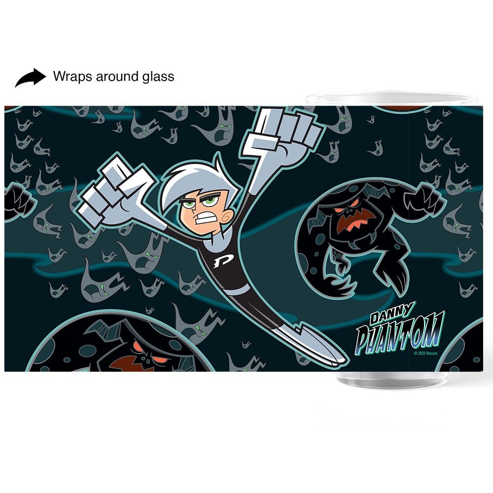 Danny Phantom Phantom In Flight Pint Glass - Paramount Shop