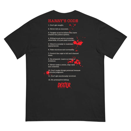 Dexter Harry's Code Comfort Colors T-Shirt - Paramount Shop