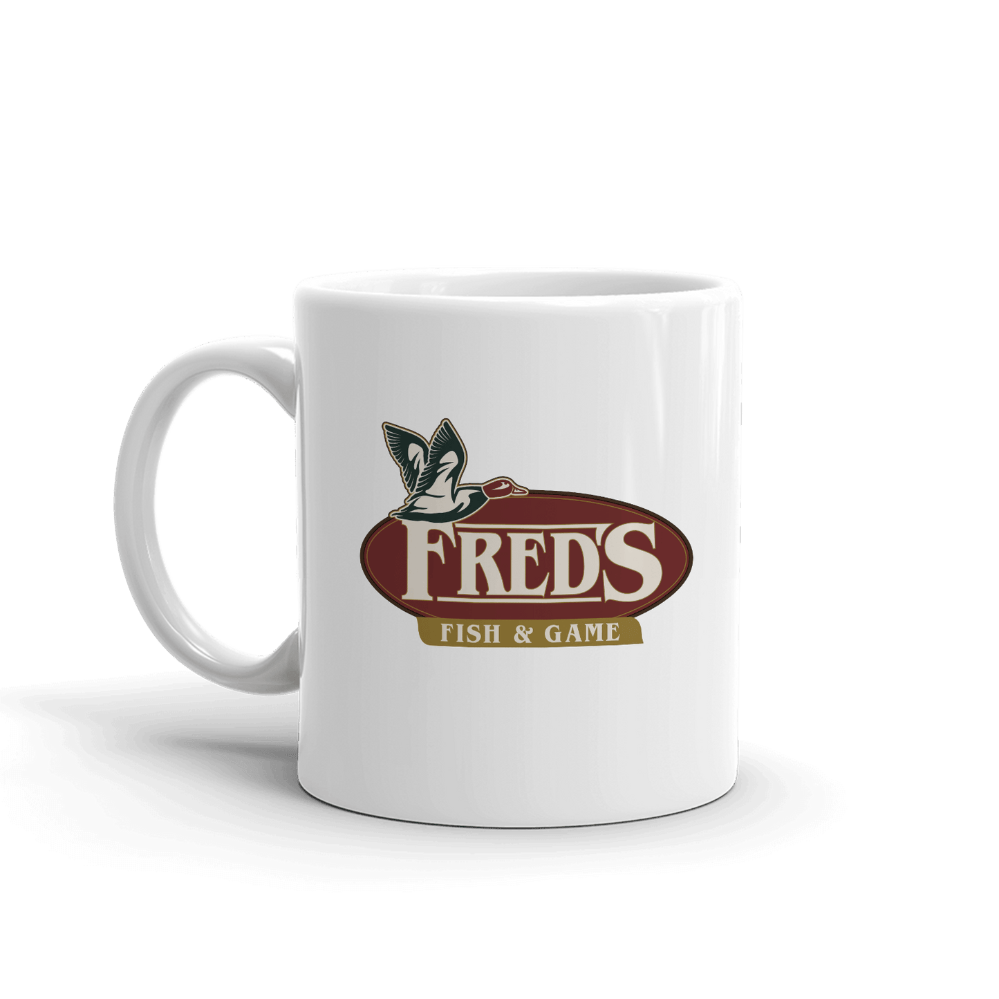 Dexter: New Blood Fred's Fish & Game White Mug - Paramount Shop