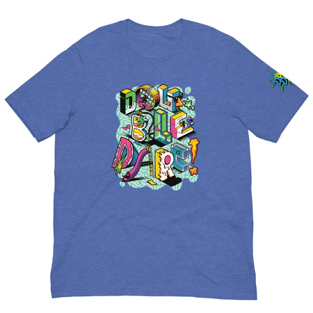 Double Dare Blocks Adult Short Sleeve T - Shirt - Paramount Shop