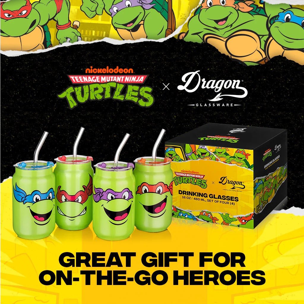 Dragon Glassware® x Teenage Mutant Ninja Turtles Drinking Glasses - Paramount Shop