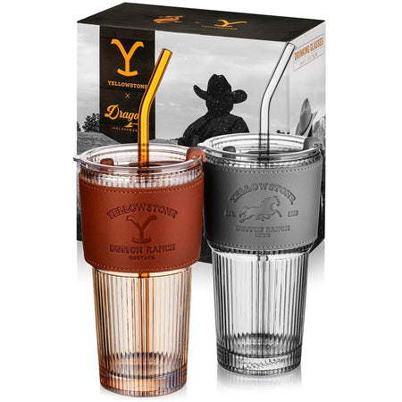 Dragon Glassware® x Yellowstone Drinking Glasses - Paramount Shop