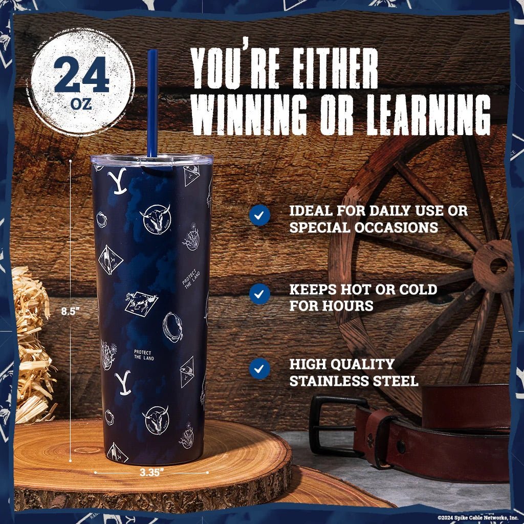 Dragon Glassware® x Yellowstone Protect the Land Tumbler - Paramount Shop