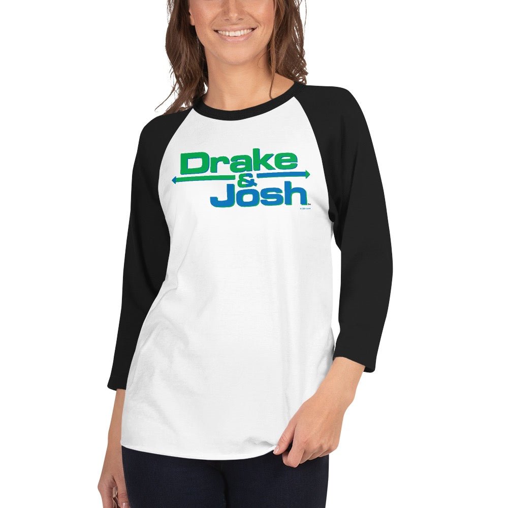 Drake & Josh Logo Adult 3/4 Raglan Shirt - Paramount Shop