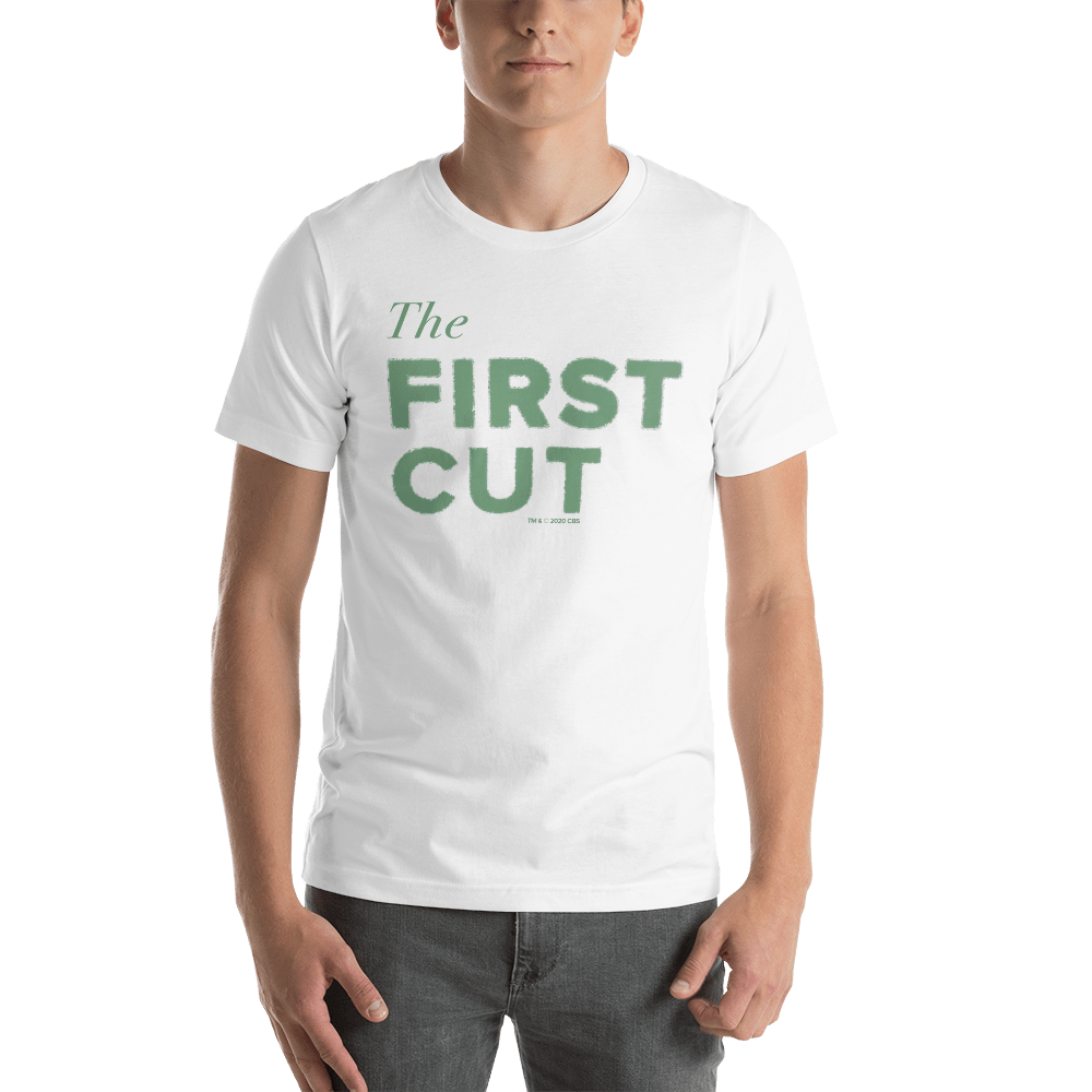First Cut Golf Podcast Logo Adult Short Sleeve T - Shirt - Paramount Shop