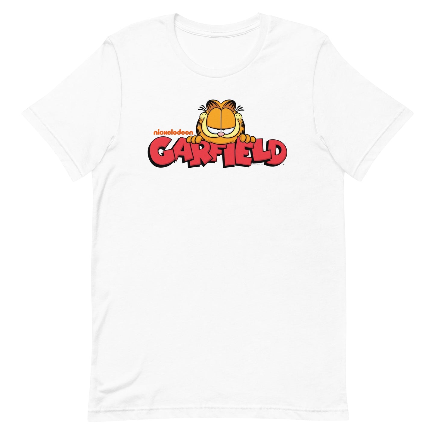 Garfield Logo Adult Short Sleeve T - Shirt - Paramount Shop
