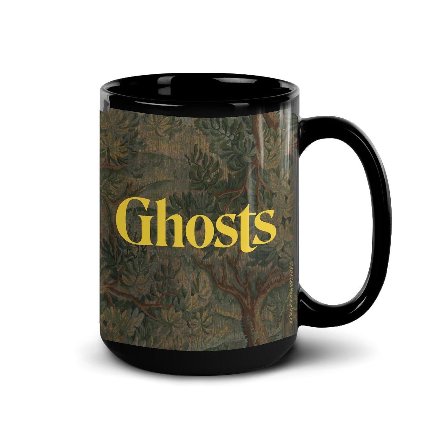 Ghosts Logo Black Mug - Paramount Shop