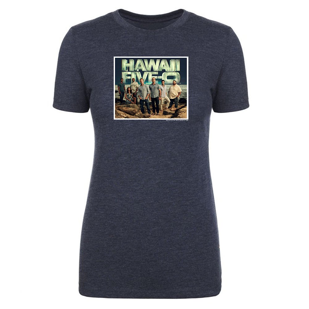 Hawaii Five - 0 Cast Women's Tri - Blend T - Shirt - Paramount Shop