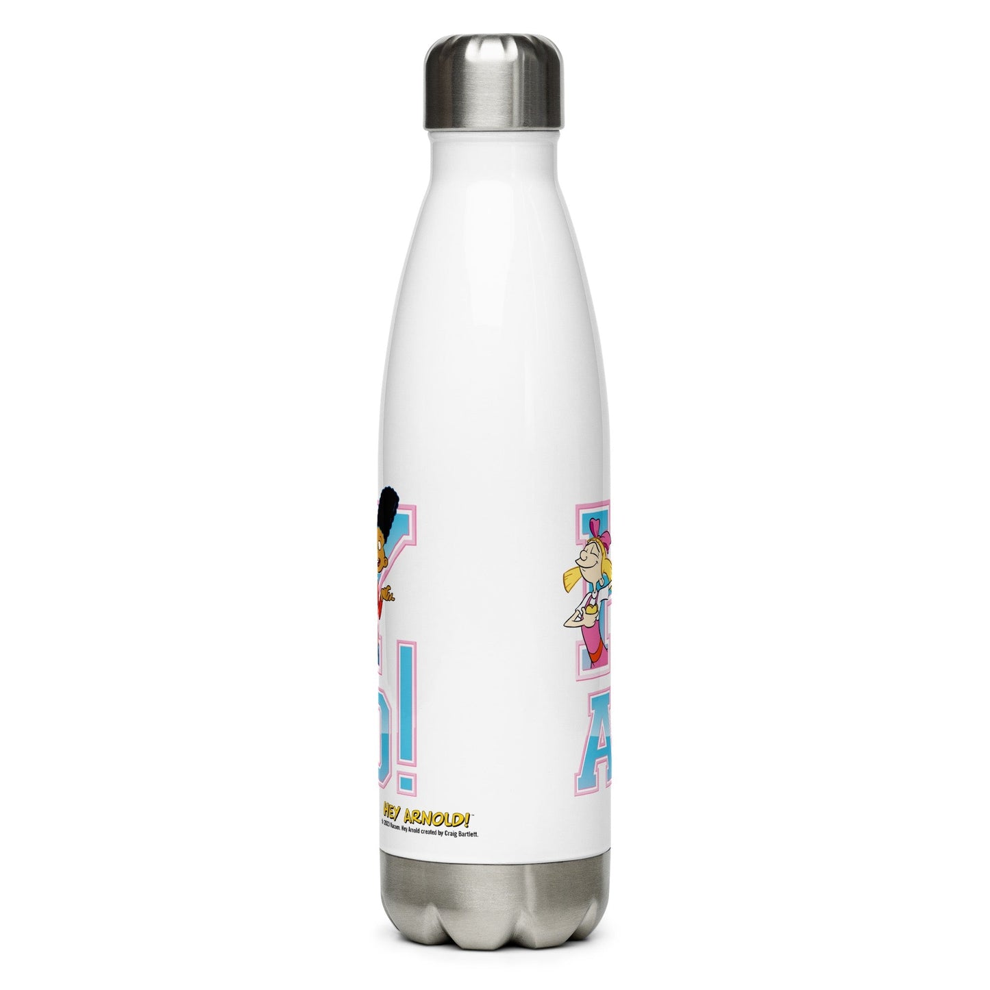 Hey Arnold! Varsity Stainless Steel Water Bottle - Paramount Shop