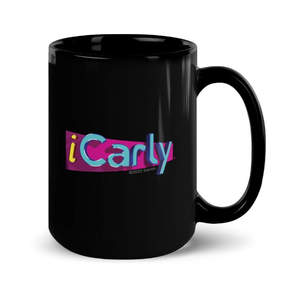 iCarly Logo Black Mug - Paramount Shop