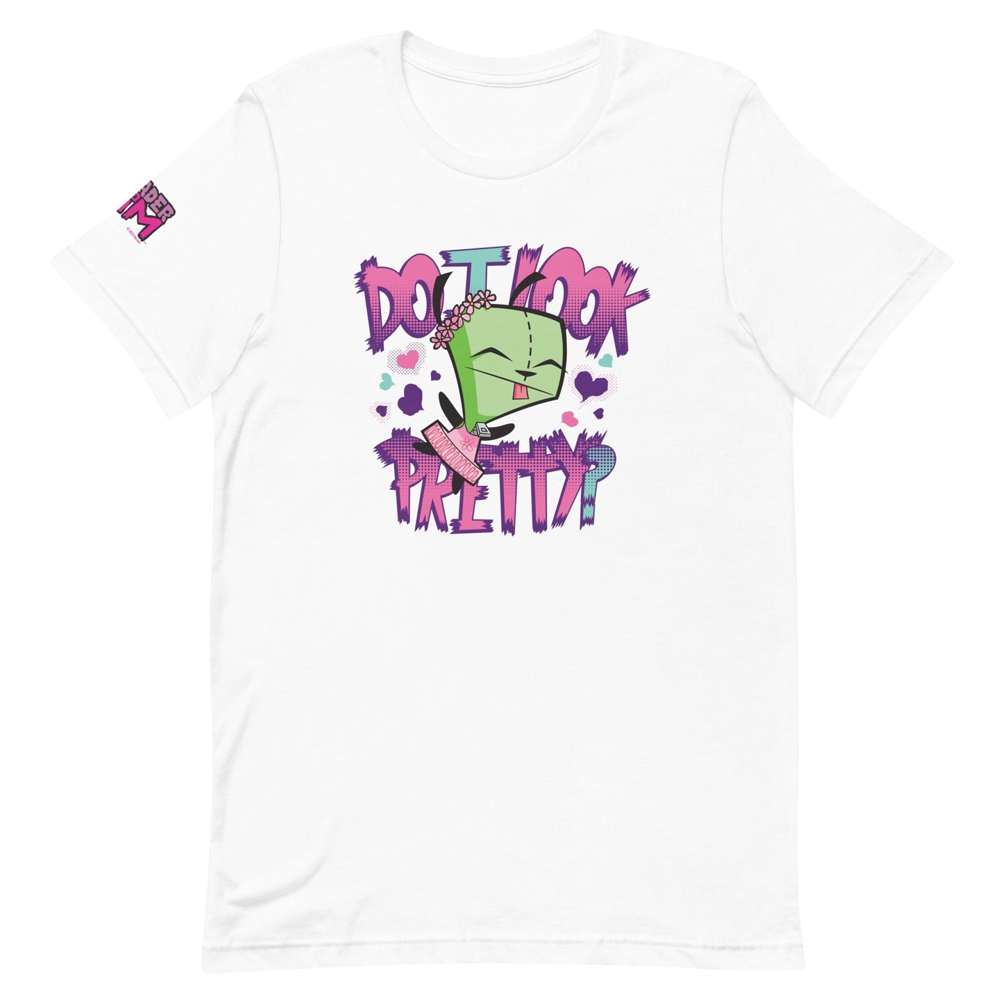 Invader Zim Do I Look Pretty Adult Short Sleeve T - Shirt - Paramount Shop