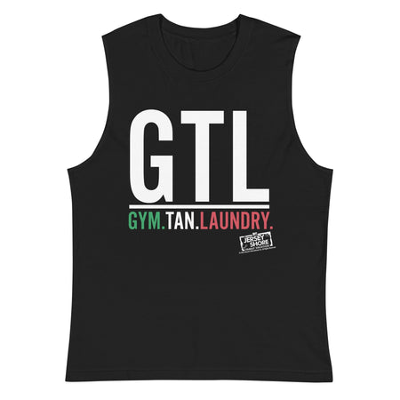 Jersey Shore Family Vacation Gym. Tan. Laundry. Muscle Tank Top - Paramount Shop