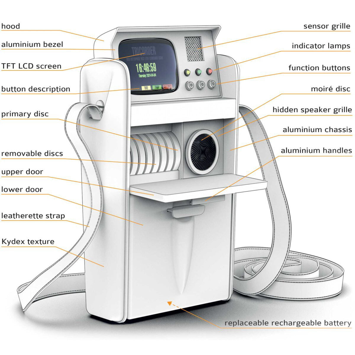 Star Trek: The Original Series Tricorder Prop Replica