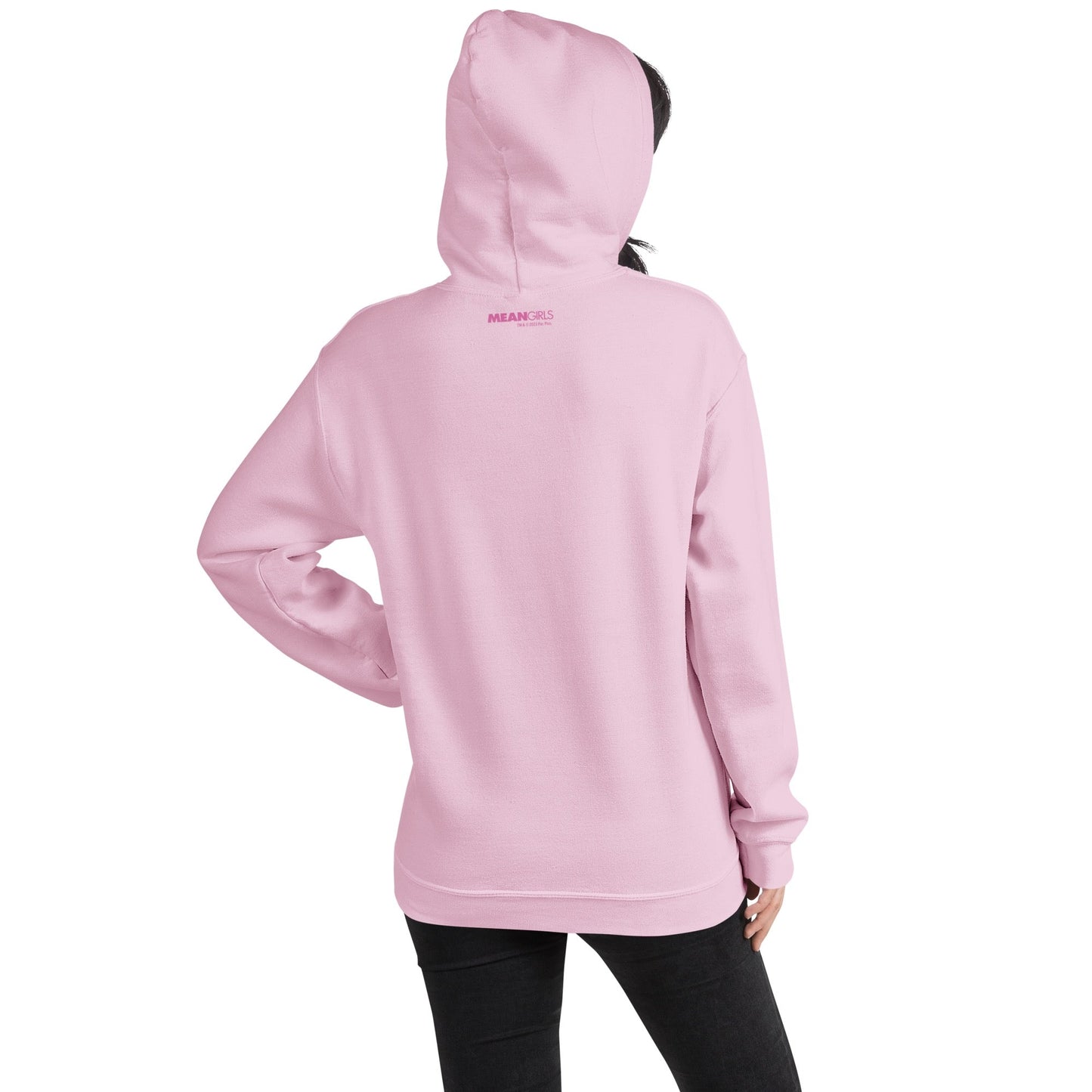 Mean Girls On Wednesdays We Wear Pink Hoodie - Paramount Shop