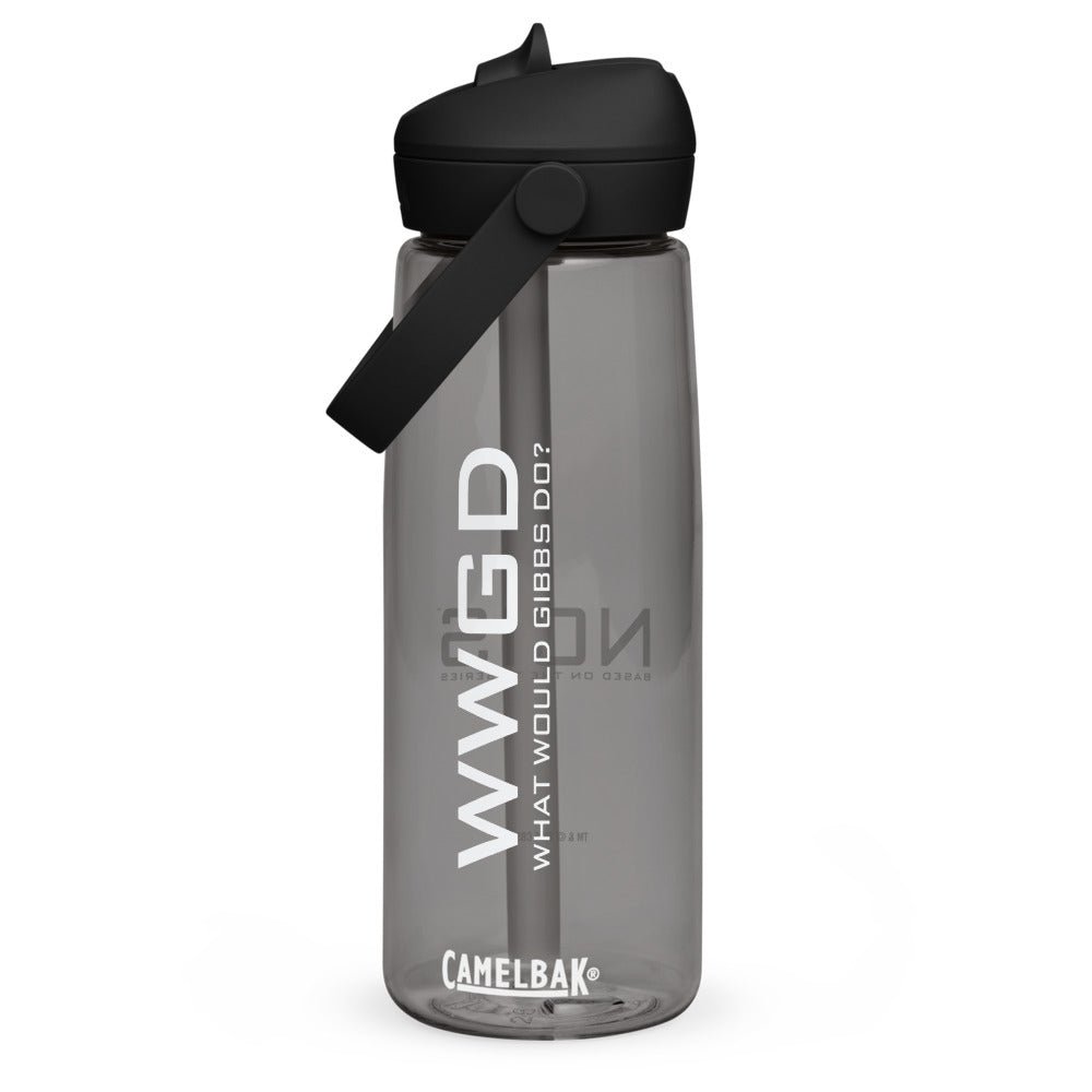 NCIS Flip Straw Water Bottle | CamelBak Thrive® What Would Gibbs Do? - Paramount Shop