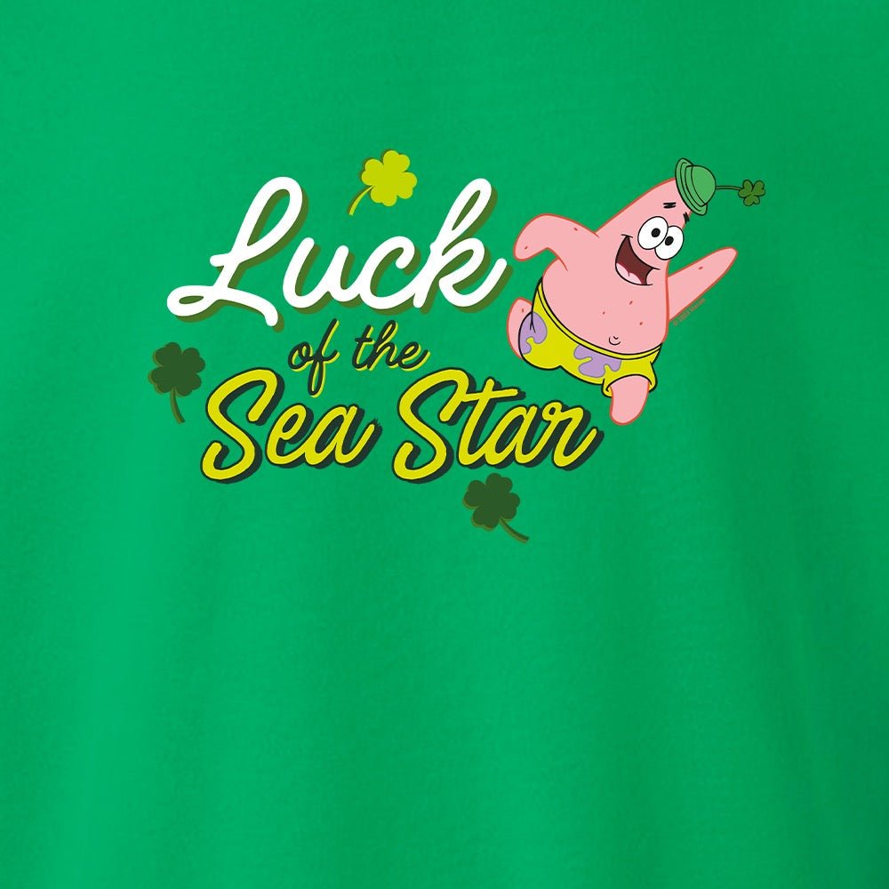 Patrick Star Luck Of The Sea Star Crew Neck Sweatshirt - Paramount Shop