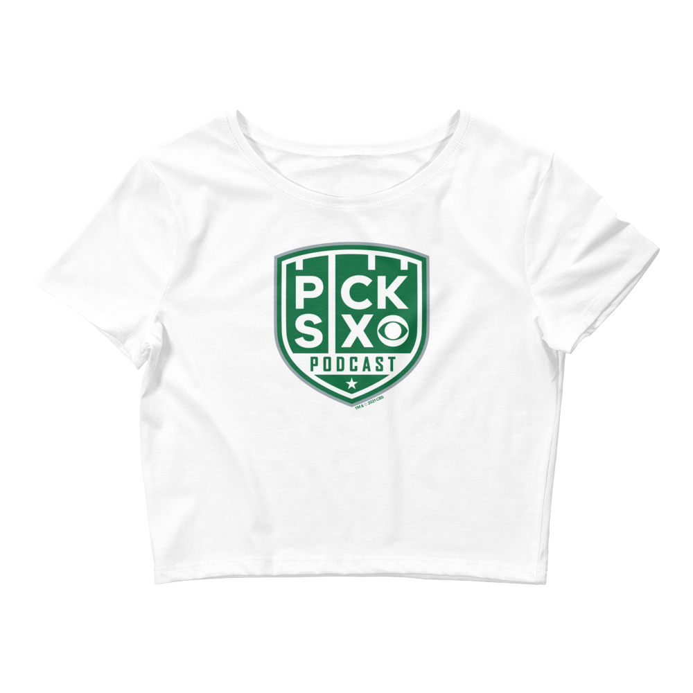 Pick Six Podcast Logo Women's Crop Top - Paramount Shop