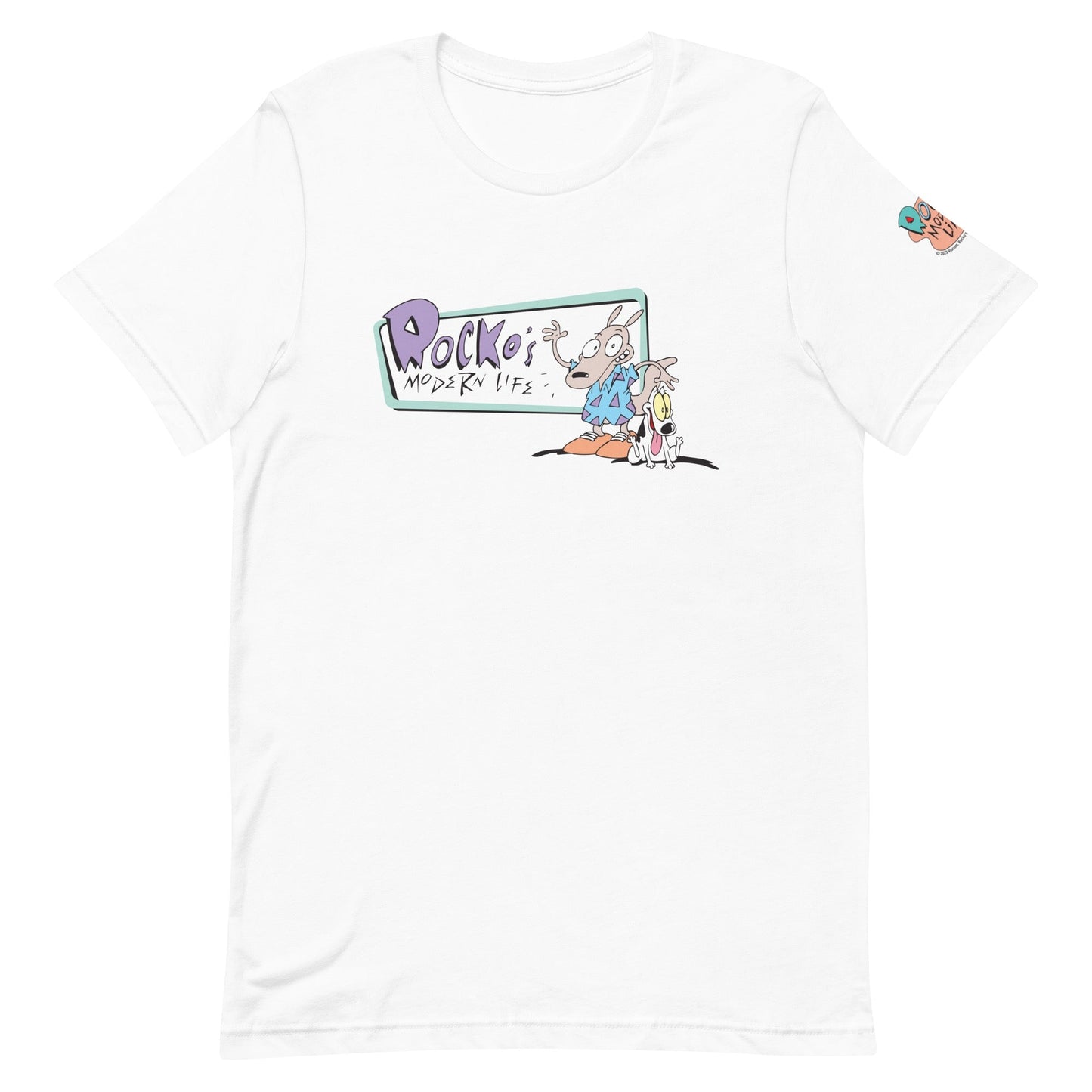 Rocko's Modern Life Logo Adult Short Sleeve T - Shirt - Paramount Shop