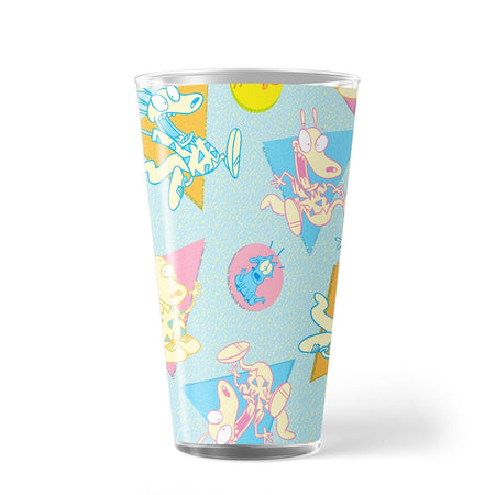 Rocko's Modern Life Pattern Pint Glass - Paramount Shop
