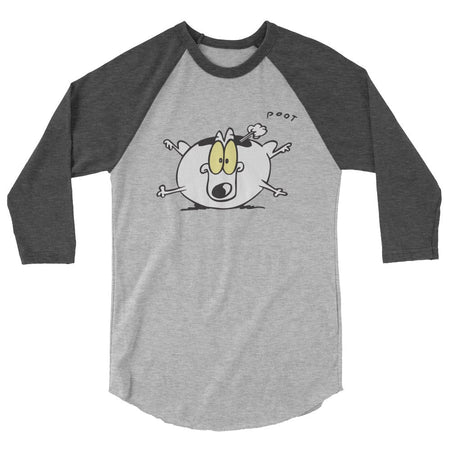 Rocko's Modern Life Poot Unisex 3/4 Sleeve Raglan Shirt - Paramount Shop
