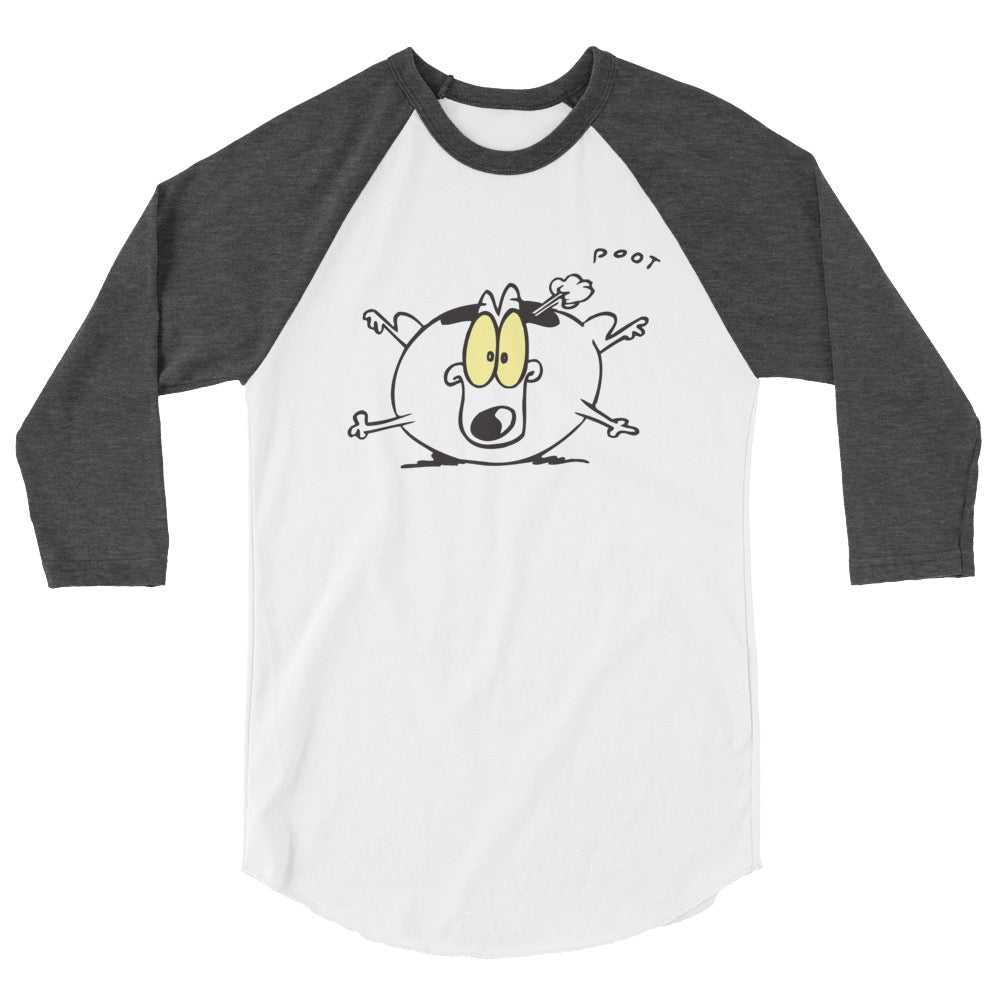 Rocko's Modern Life Poot Unisex 3/4 Sleeve Raglan Shirt - Paramount Shop