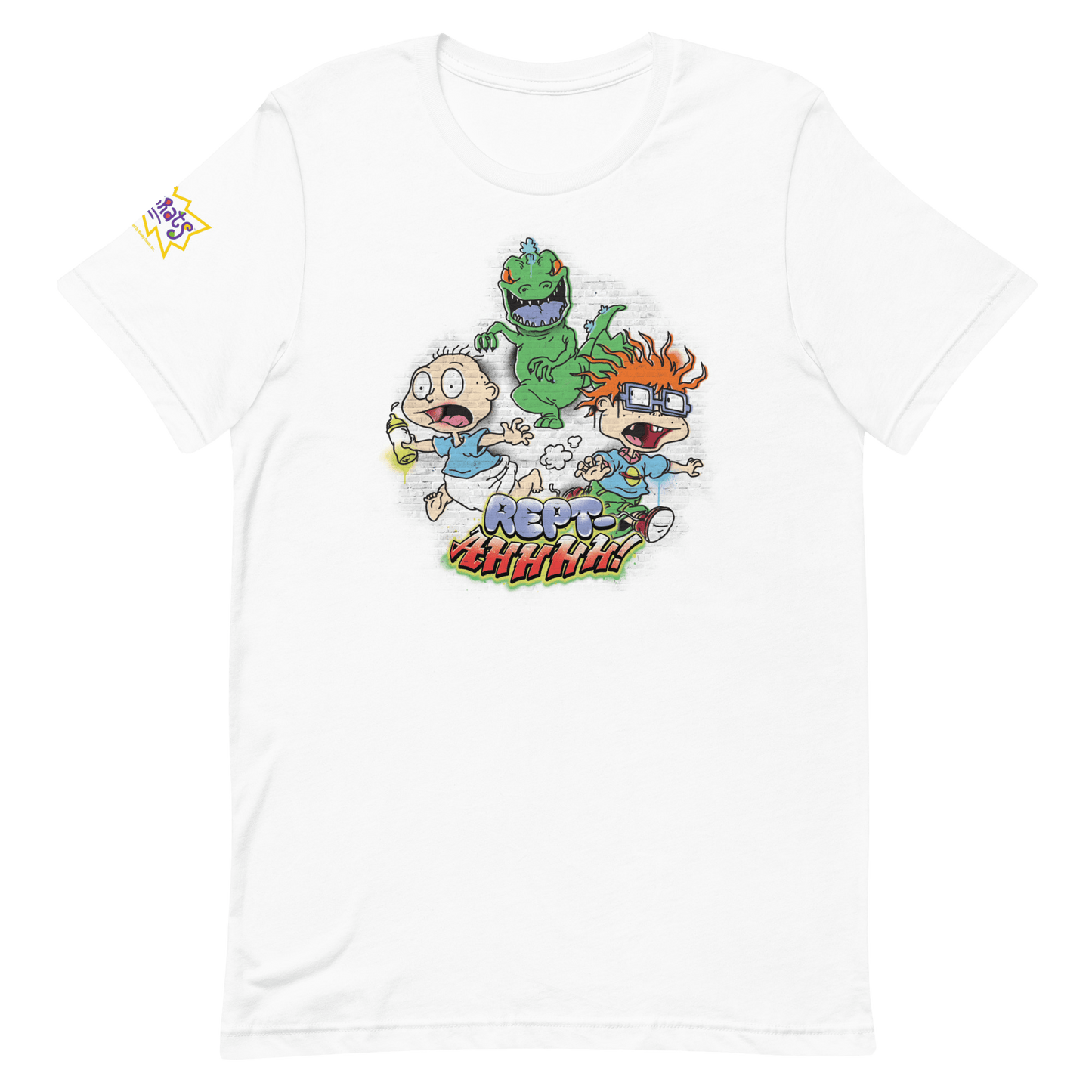 Rugrats Rept - ahhhh! Adult Short Sleeve T - Shirt - Paramount Shop